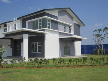 Double stories terrace houses